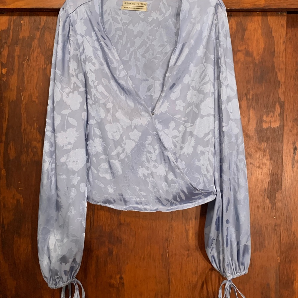 Urban Outfitters Silk Floral Top